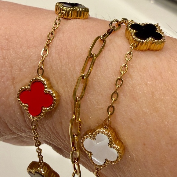 Clover Bracelet Stack - Picture 5 of 5